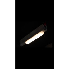 Uray Home 5 Adet 24V Dekoratif Tente & Pergola LED (15CM)-DÜZ Taban-Beyaz 6500K