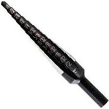 Uray Home 15103 UNIBIT3T Kademeli Matkap Ucu, Titanyum Nitrat, 1/4 Inç (1,4 Cm) x 3/8 Inç Şaft