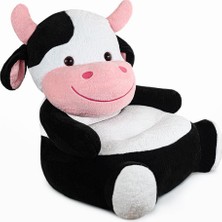 Uray Home Pelüş Oturma Koltuğu,çocuk Koltuğu,bebek Oturağı,puf,pelüş Puf,bebek Pufu (Inek)