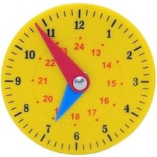 Uray Home Esmay Saat Öğrenme Seti Küçük Boy 10CM GNSRKFAZ3020