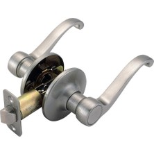 Uray Home 781831 Scroll 2 Yönlü Ayarlanabilir Kapı Kolu, Nikel, Geçit/salon ve Dolap