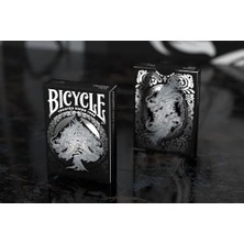 Emdeco Dragon Gümüş Folyo Premium Oyun Kartları, 1 Güverte