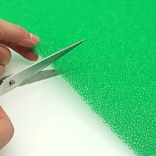 Emdeco Buzdolabı Sebzelik Çekmece Mati, Nem Önleyici, Yeşil, Kesilebilir 4 Lü Set