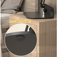 Uray Home Profesyonel 80CM Kol Uzunluğu Koltuk Yatak, Masa Veya Masaüstü Monaj Tablet Tutucu Açısı Ayarlanabilir 360 Derece Dönebilen Kol ve Alüminyum Gövde Siyah Renk Ct7 (Ct7)