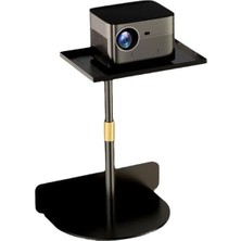Uray Home Tepsili Ayarlanabilir Projeksiyon Standı, 24 cm - 40 cm Yükseklik Uzatma, Çoğu Projektör, Telefon ve Kamera ile Uyumlu, Taşınabilir Tasarım, Yüksek Mukavemetli Alaşımlı Çelik | TY10