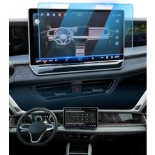 Uray Home Tayron Uyumlu 2024 2025 Model 12.9 Inç Multimedya 9h Ekran Koruyucu