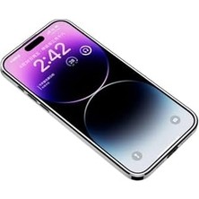 Emdeco - 14 Pro Max Kılıf – X-Pro Şok Emici, Deri Arka Yüzeyli, Kamera Koruyucu Ultra Ince Kapak