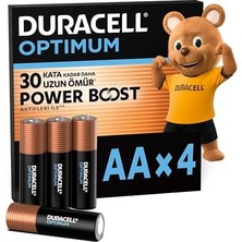 Emdeco Optimum Aa Alkalin Kalem Pil (4'lü Paket) 1,5V - Lr6 MX1500