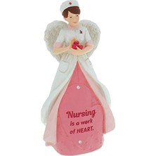 Emdeco Meslek Melek Heykelciği - Hemşire, Çok Renkli