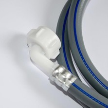 Emdeco Çamaşır Makinesi/bulaşık Makinesi Giriş Hortumu Mavi, 90 Derece Bükümlü 1,5 M (1)