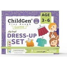 Emdeco Giysi Giydirme Sahneli Oyun Hamuru Kutusu