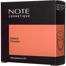 Emdeco Baked Powder 05 Soft Beige Işıltılı Bitişli Highlighter Toz Yüz Pudrası