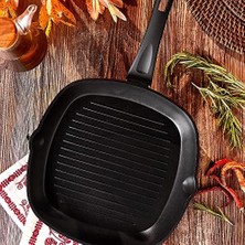 Emdeco Milas Granit Grill Izgara Tava 28 cm