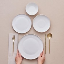 Uray Home Stream Saturn 24 Parça 6 Kişilik Yemek Takımı