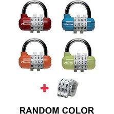 Emdeco 1534EURD Şifreli Kilit Veya Harf, Rastgele Renk, 5,9 x 6,4 x 2,6 cm