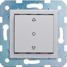 Uray Home / Met Beyaz Tek Düğ Jal Mekanizma +Düğme Kapak Çabuk Bağlanti