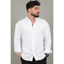 Stil Kombin Oversize Müslin Yazlık Uzun Kol Gömlek Mrs 202_40417