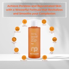 MiraLive New Paradise Gözenek Sıkılaştırıcı Siyah Nokta Karşıtı Sebum Dengeleyici Akne Karşıtı Tonik 200 ml