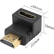 Emdeco 90 Derece HDMI To HDMI Dönüştürücü