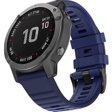 Emdeco Forerunner 965 Için Kordon Fit Strap Band Lacivert