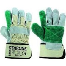 Emdeco E-110192C-SR Yanmaz Deri Iş Eldiveni