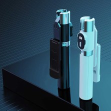 Emdeco P60 Plus Çok Fonksiyonlu Kumandalı ve Selfie Çubuğu Selfi Çubuğu Beyaz