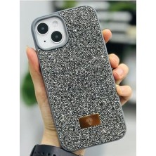 Emdeco 13-14 ve 15 ile Uyumlu Elmastasarımlı Taşlı Işıltılı Parlak Pırlanta Silikon Kılıf