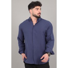 Stil Kombin Oversize Müslin Yazlık Uzun Kol Gömlek Mrs 202_40417