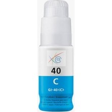 Emdeco Canon Uyumlu Gı-40 Mavi Mürekkep