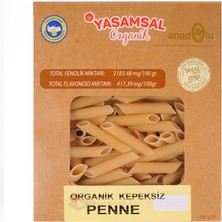 Yaşamsal Organik Kepeksiz Kısa Penne