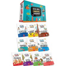 MiraLive Eğitici Şiirler Bilmeceler Tekerlemeler Hikaye Serisi (10 Kitap): 1 ve 2. Sınıflar Için