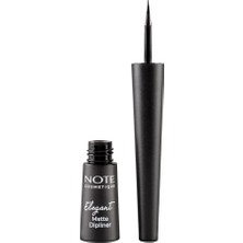 Emdeco Note Elegant Matte Dipliner Waterproof Siyah 01