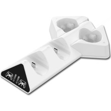 Uray Home Ps5 Uyumlu 4in1 Joystick Şarj Istasyonu Çok Fonksiyonlu Gamepad Hareket Denetleyicisi Için Type-C Girişli Şarj Standı LED Işık Göstergeli Play Station 5 Kol Şarj PG-5011 -