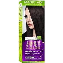 Uray Home Procsın Magic Mix Color Kıt Parlak ve Canlı 4.0 Orta Kestane Kalıcı Saç Boyası