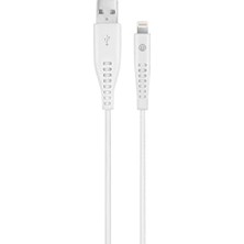 Emdeco By Usb-A - Lightning 2A Şarj Kablosu 300CM-BEYAZ