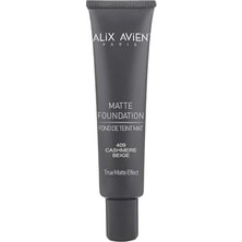 Emdeco Uzun Süre Kalıcı Doğal Mat Bitişli E Vitamini Içeren Mat Fondöten - Matte Foundation 409 Cashmere