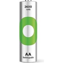 Emdeco Recyko 2600 Aa Kalem Ni-Mh Şarjlı Pil, 1.2 Volt, 2'li Kart