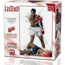 Emdeco 20724 Muhammed Ali 1000 Parça Puzzle -Ks Puzzle