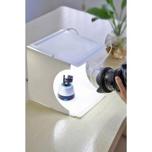 Emdeco Ürün Çekim Çadırı Mini Fon Fotoğraf Stüdyosu Ledli Işık Perdesi