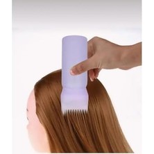 Emdeco Taraklı Dip Boyası Sürme Aparatı Şişesi Saç Boyama ve Bakım Yağı Uygulama Şişesi