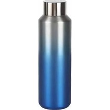 Emdeco Çelik Içli Termos 600 ml Mavi-Gri SKM013