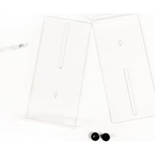 Emdeco Plak Duvar Askısı (2 Adet)