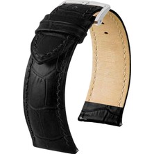 Emdeco 18MM-20MM-22MM-24MM Saat Uyumlu Krokodil Model Deri Saat Kordonu Kayışı