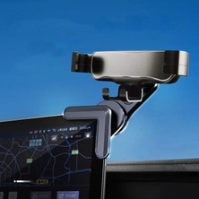 MiraLive Dijital Ekranlı Arabalara Özel Dijital Ekran Uyumlu Telefon Tutucu Orjinal Malzeme Yüksek Kalite 360 Derece Dönebilen Modellere Uyumlu Kolay Kurulum ZR727 - (ZR727)