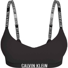 Calvin Klein Kadın Siyah Hafif Destekli Bralet Sütyen LV00QF8754