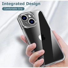 Emdeco Tam Korumalı Telefonunuzun Tam Görünmesini Sağlayıp Telefonunuzun Kendi Güzelliğini Ön Plana Çıkaran Şarj Bölümü Tıpalı Koruma Sağlayan Şeffaf Silikon Telefon Kılıfı (13 Mini)