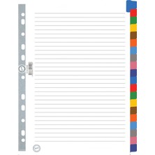 MiraLive Karton Ayrac Klasik 20 Renkli A4