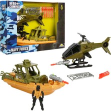 Emdeco Hero Combat Asker Oyun Seti Deniz ve Hava Kuvvetleri