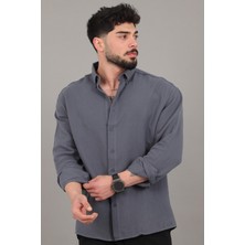 Stil Kombin Oversize Müslin Yazlık Uzun Kol Gömlek Mrs 202_40417