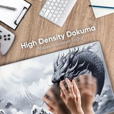 Emdeco Pro Series Gaming Mousepad [ Density Hybrid Kumaş]  90X40 cm Xxl Boyut [yüksek Çözünürlüklü Baskı] (Dragon In Ocean)